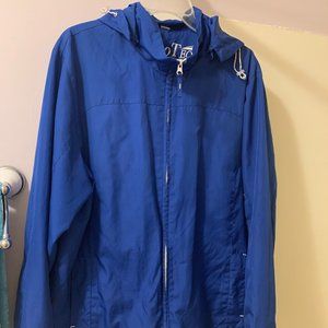 HYDROTEC By MacIntosh New England Windbreaker,  Royal Blue Jacket, Size Large